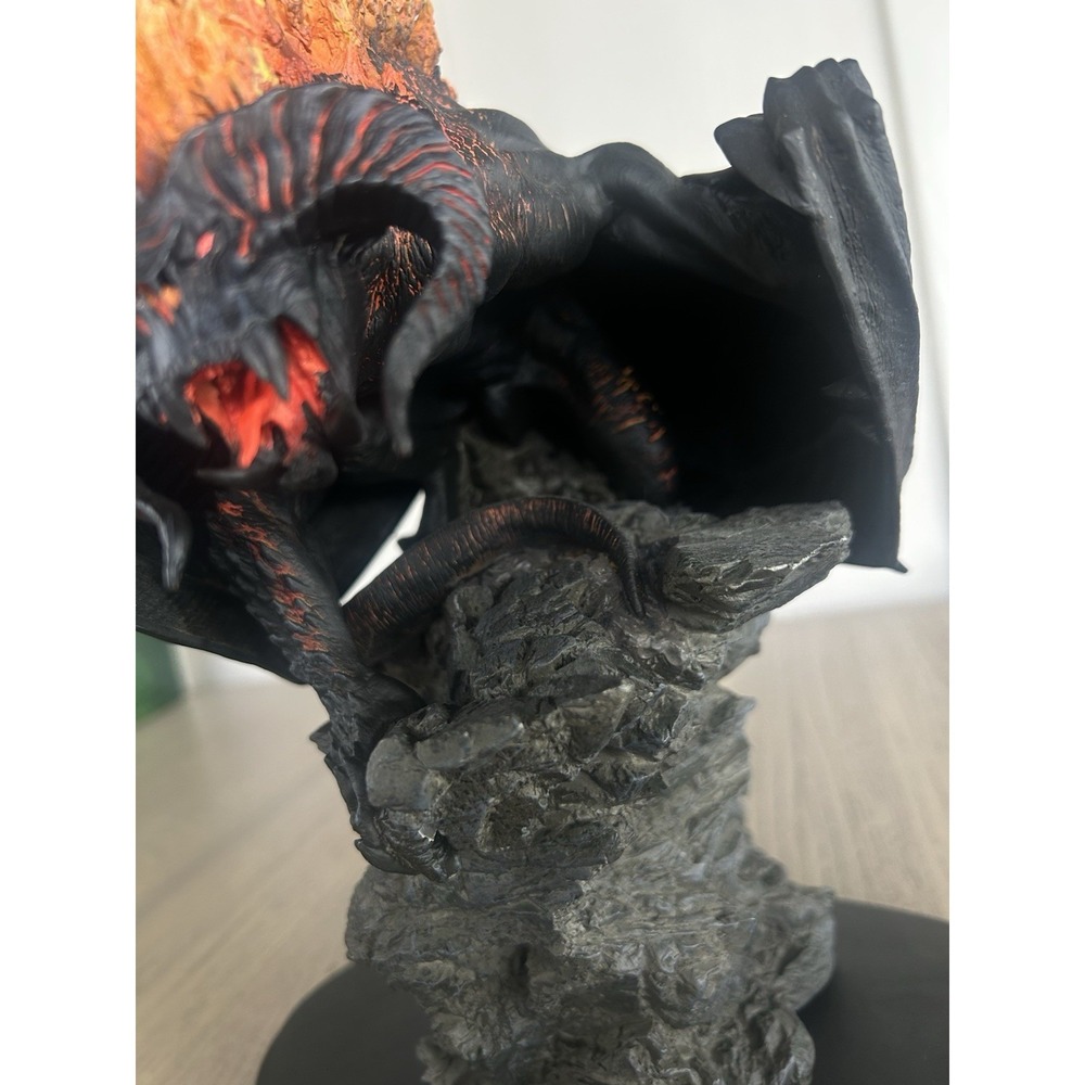 Balrog Flam of Udun Statue Lord of the Rings FOTR Sideshow Weta Collectables - Picture 13 of 16